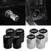 4Pcs Metal Car Wheel Tire Bolt-in Valve Caps Accessories Styling For Cooper F54 F55 F56 R56 R60 Roadster Clubman Coupe