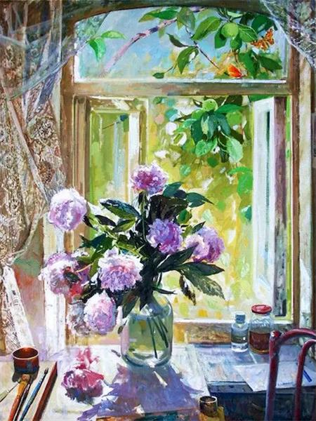 5D Алмазная Картина Новые Поступления Цветочное Окно Домашний Декор Полная Квадратная Круглая Вышивка Мозаика Пейзаж Настенное Искусство