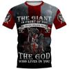 Fashion Retro Knights Templar 3D Print Men's T-shirts Summer Casual Streetwear Couple Tees Short Sleeve Tops Drop Shipping 6XL