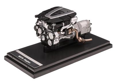 Двигатель MOTORHELIX M275 V12 Завершенный продукт M90108 1/18 Mercedes-Benz (версия W221)