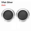 2Pcs Plastic Speaker Protective Grill Decorative Speaker Mesh Circle  Speaker Protective Accessory