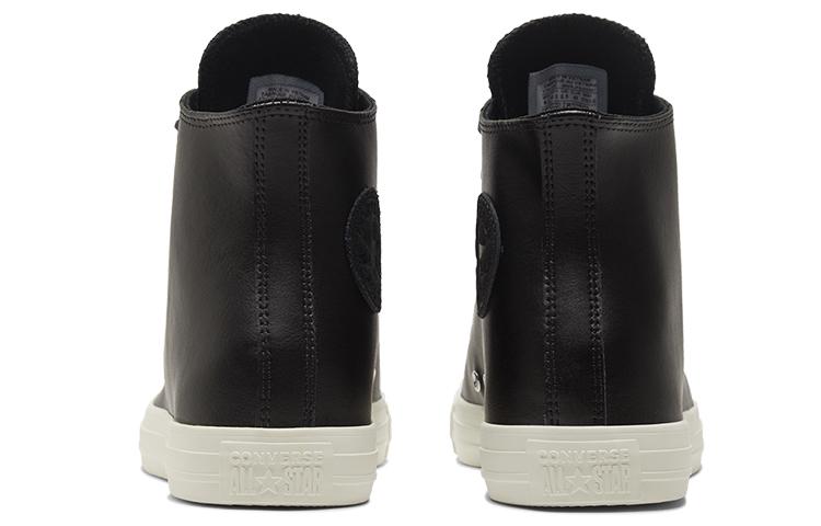 Кеды Chuck Taylor All Star Converse High 'Цветная кожа - Черный' 170100C