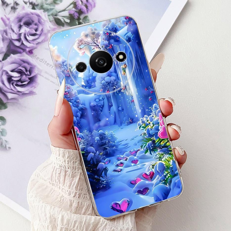 Для Xiaomi Redmi A3 A3x A4 Чехол RedmiA3 Pro Стильный Расписной Чехол Мягкий Тонкий Чехол для Телефона Для Xiaomi Redmi A3 Pro A3x RedmiA4 Корпус
