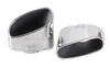 Stainless Steel Square Exhaust Tailpipe for 04-13 BMW X5 E70/E53, Modification and Installation Compatible