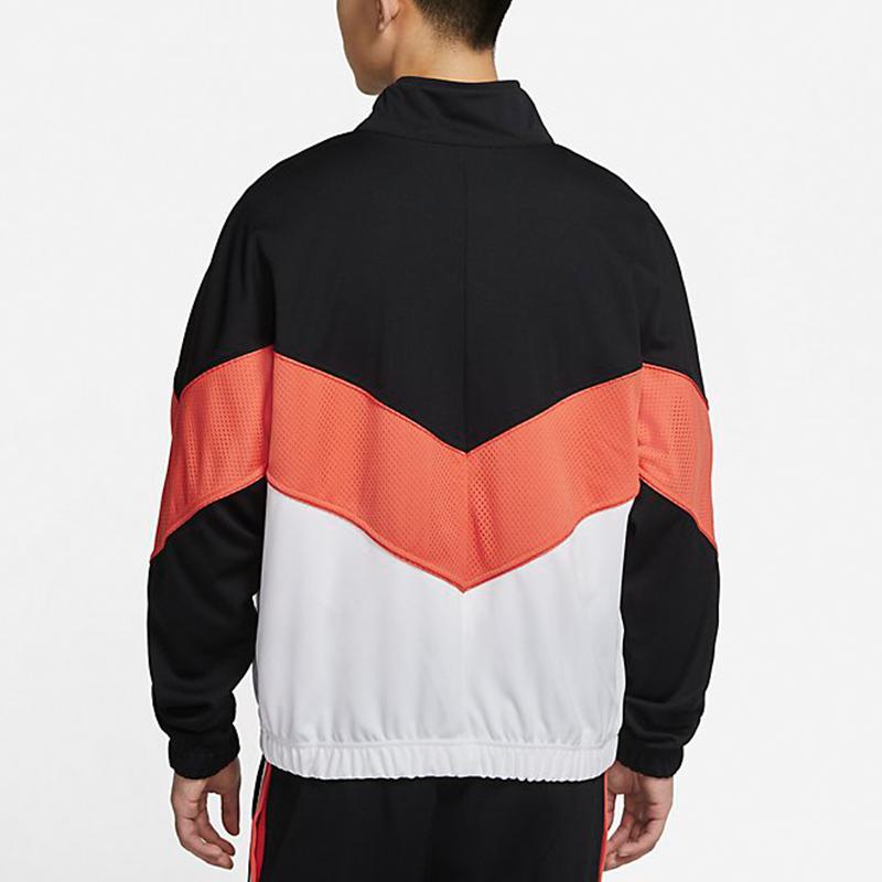 Nike Повседневная тканая спортивная куртка на молнии Мужские куртки черные DJ5219-010