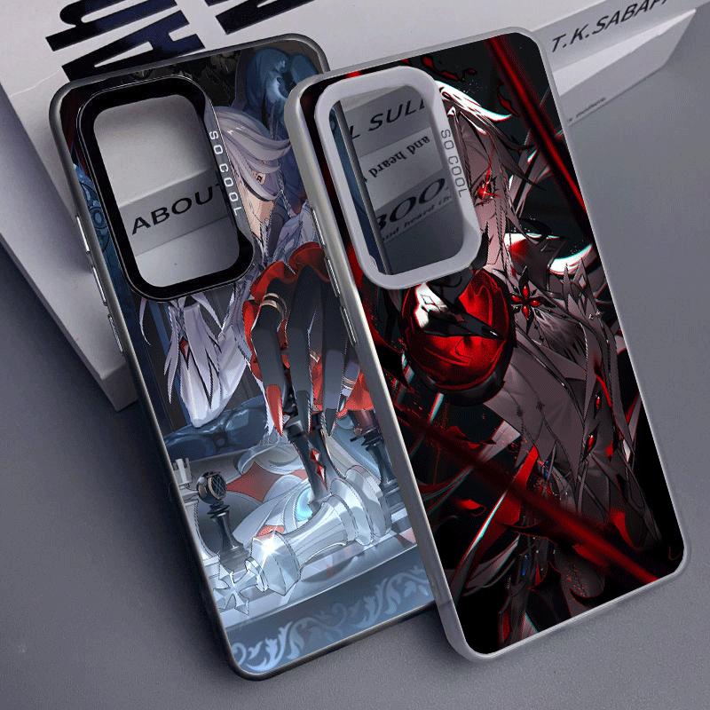 Genshin Impact Арлекино Мягкий чехол для телефона для Samsung A17 A16 A15 A14 A13 A57 A56 A55 A54 A53 A37 A36 A35 A34 A33 A26 A25 A24 A2