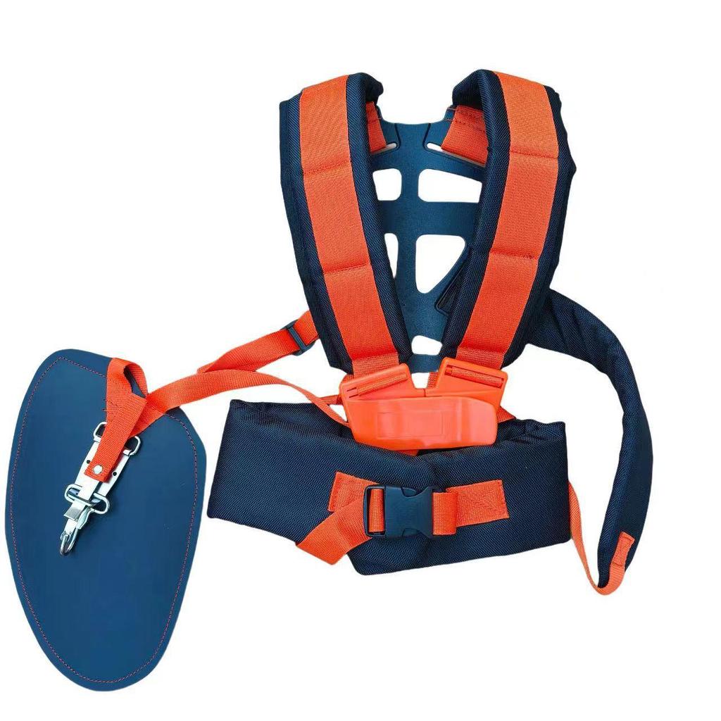 Dual-Shoulder Thickened Strap for Lawn Mower & Brush Cutter Accessories