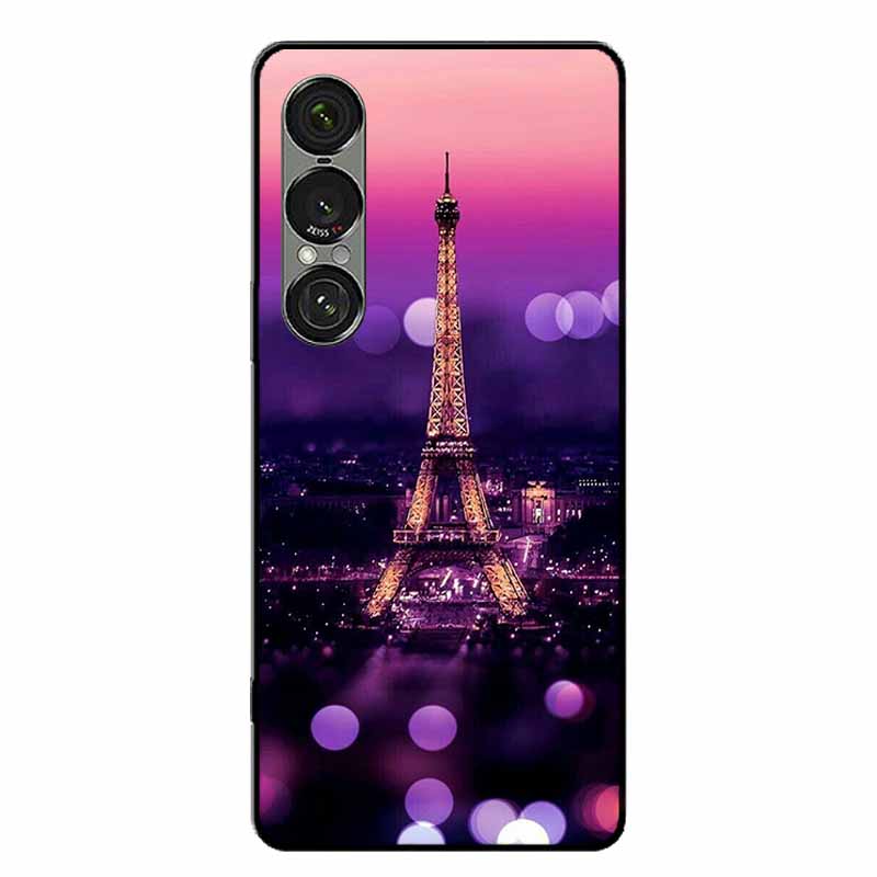 Для Sony Xperia 1 VII / 1 VI / 1 V Чехлы Модный Защитный Силиконовый Задний Чехол Для Xperia 1 VII Задняя Крышка Телефона Capa Xperia 1V Funda