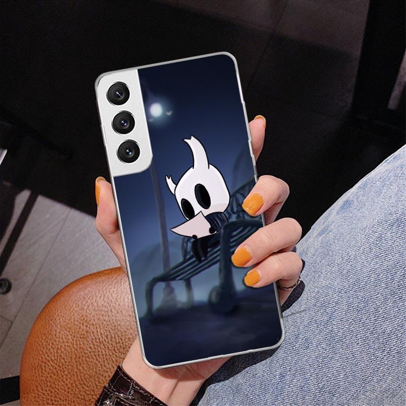 Мультяшный чехол для телефона Hollow Knight для Samsung Galaxy S24 S25 Edge S26 Ultra S23 S22 S21 Plus S20 FE + Персонализированный чехол с принтом Ga