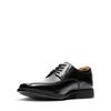 [Clarks] Деловая обувь, Кожаная обувь, На шнуровке, Tilden Walk, Мужская, Черная кожа, Размер 26,0 см