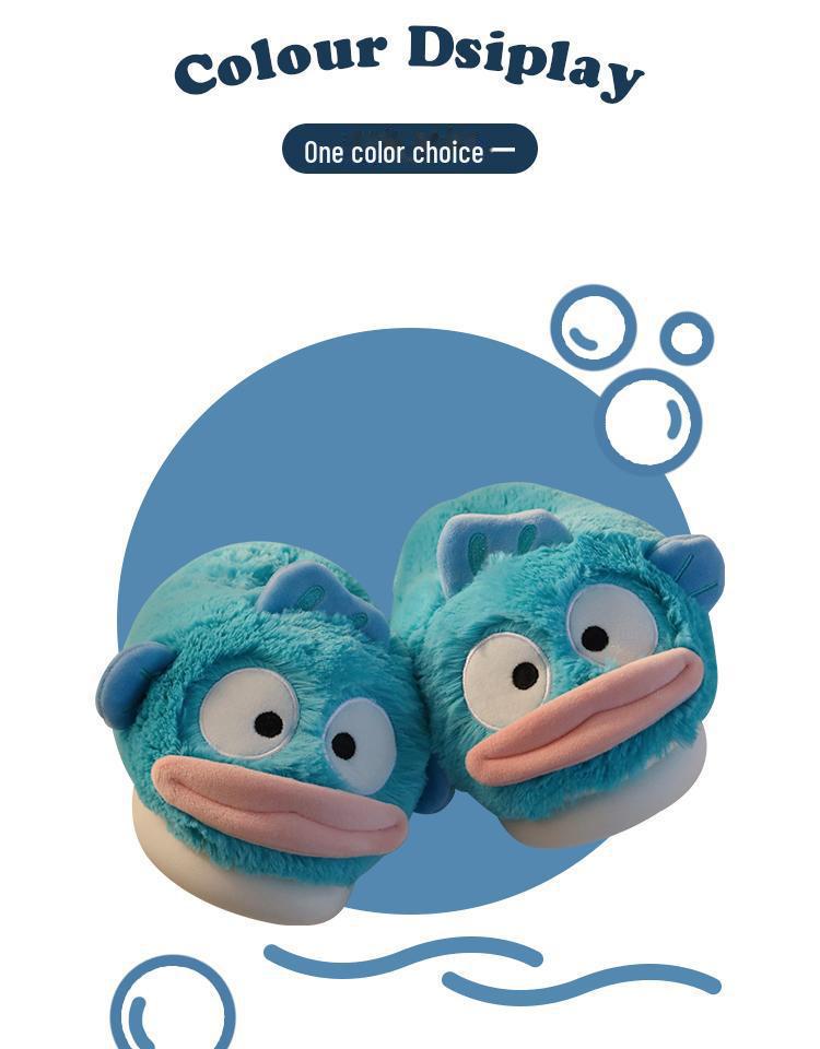 Уютные пушистые хлопковые тапочки: Нескользящий, теплый бархат, для пар - идеально подходит для осени/зимы