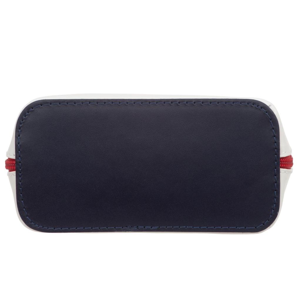 Small Leather Bag Conica Butterflies