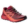 SALOMON Sense Ride 4 Нескользящие, Износостойкие, Дышащие Низкие кроссовки для улицы Женские Красно-оранжевые кроссовки 398486