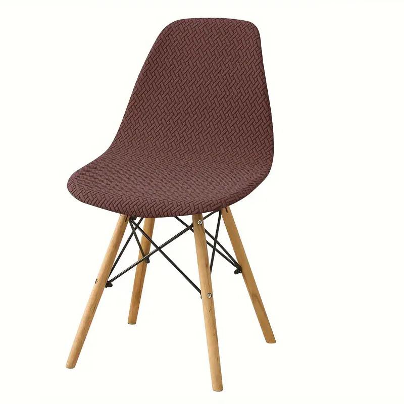 1/2/4/6 шт. жаккардовый чехол для стула, эластичный чехол для обеденного стула, прочный эластичный чехол для сиденья без подлокотников, для свадьбы, отеля, банкета