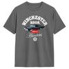 Supernatural Winchester Impala T Shirt for Men Cotton Novelty TShirt Crewneck  Tees Short Sleeve Clothing Plus Size