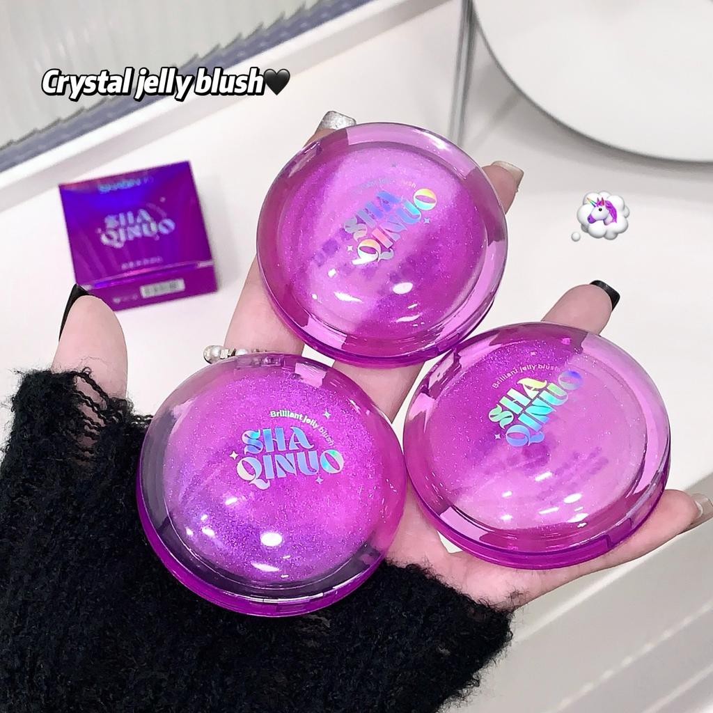 SHAQINUO Блестящие румяна-желе