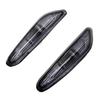 2pcs Turn Signal Indicator Lamp Left Right Side Marker Light Cover No Bulb For BMW E46 E60 E61 E83 X3 12V Smoke/Clear Styling