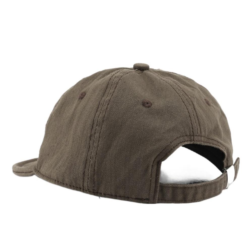 Солнцезащитная шляпа от солнца, однотонная кепка с козырьком, простая бейсболка с короткими полями, спортивная