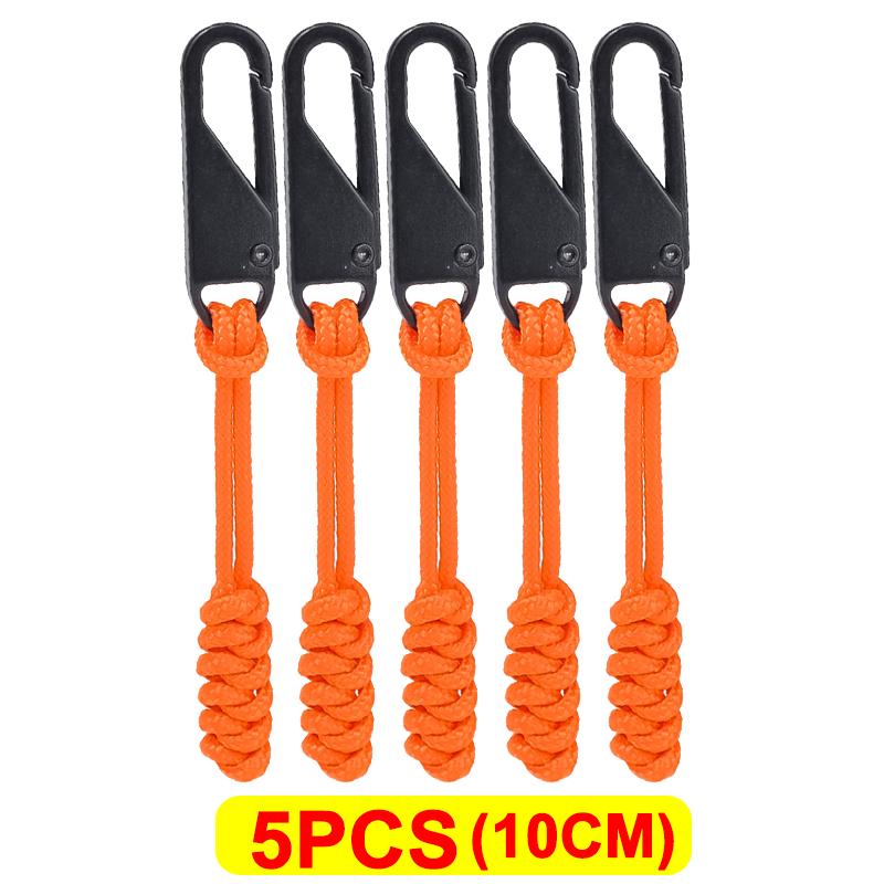 Универсальная металлическая застежка-молния для уличной сумки, застежка-молния для зонтика, плетеная веревка, сменная застежка-молния для самостоятельного шитья, набор для ремонта