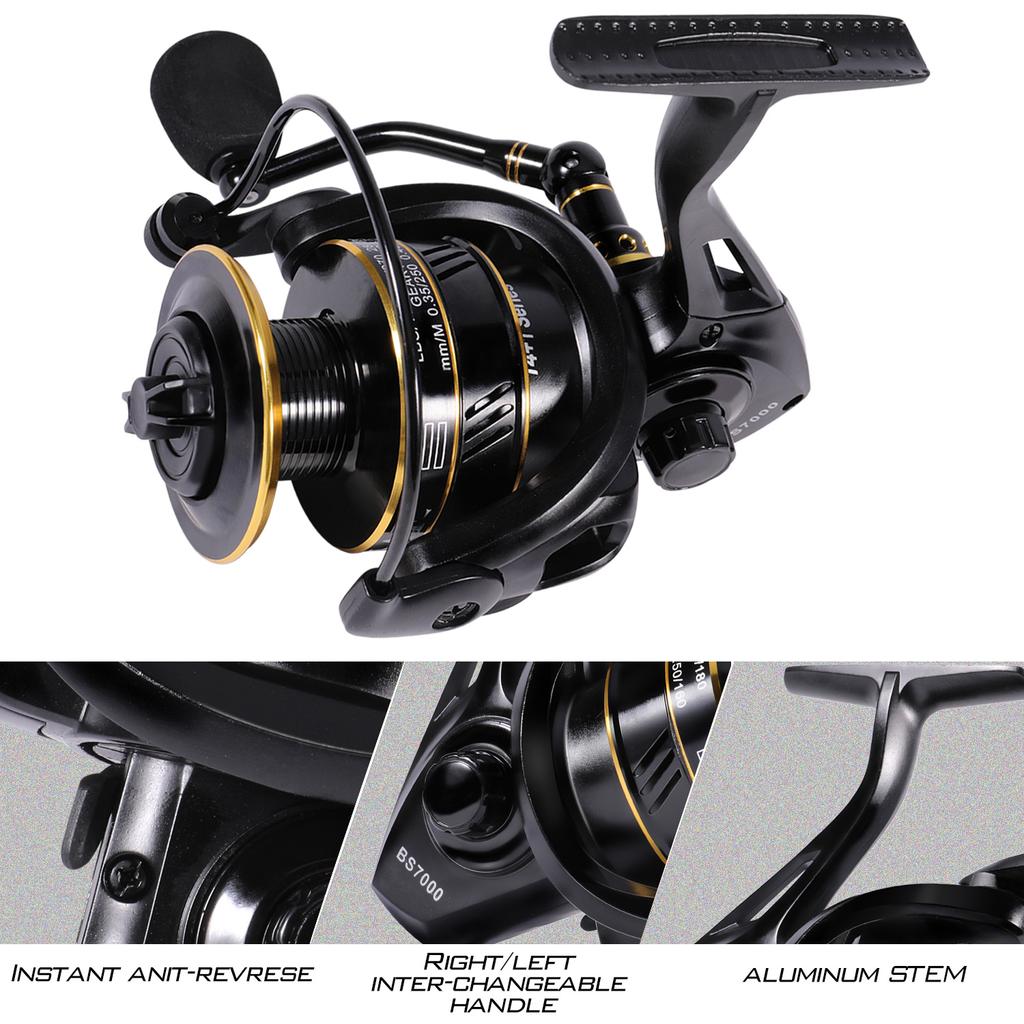 High Quality Spinning Fishing Reel Aluminium Spool Fishing Wheel EntertainmentFishing TravelingSports Fishing Reels