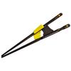 Ishida Chopsticks Support for Children, 16.5cm, Left-Handed, Black