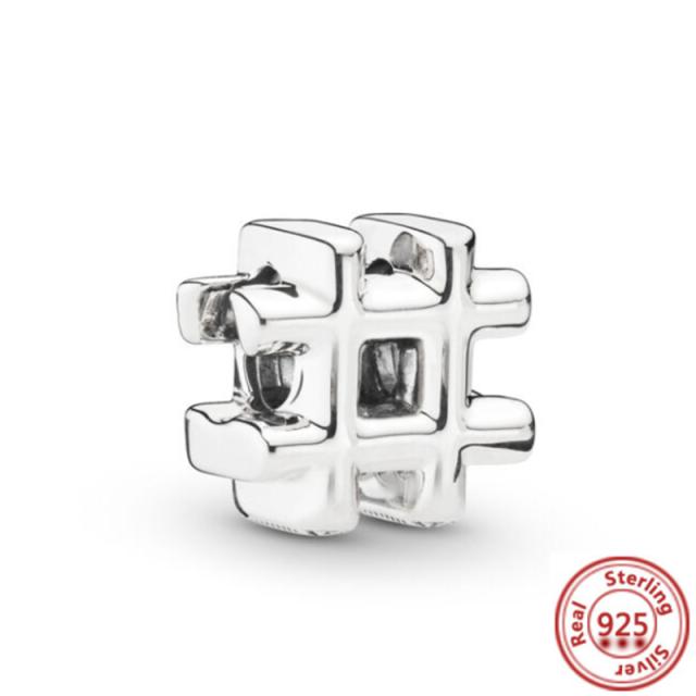 925 Silver Animal Character Love Series Clip Beads Pendant Fit Original  Charm Accessories Bracelet for Women DIY Jewelry