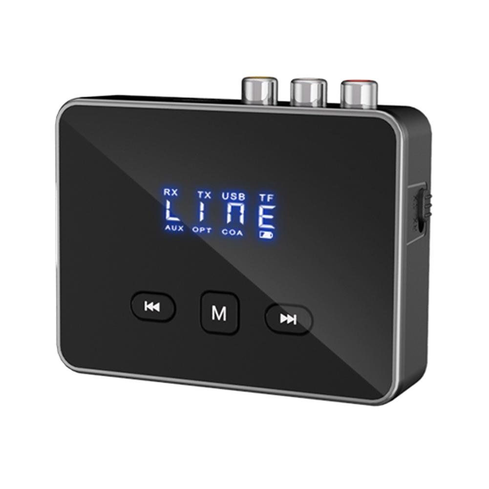 BT 5.4 Receiver Transmitter AUX 3.5mm Jack RCA Optical BT Audio Adapter Wireless Adapter for TV/Car/PC/Home Stereo/Speakers