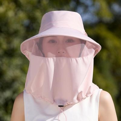 Рыбацкая шляпа Дышащая сетка Защита лица Широкие поля Защита от УФ-излучения Защита всего лица и шеи Солнцезащитная шляпа Солнцезащитный козырек на 360 градусов Регулируемый шнурок Для улицы