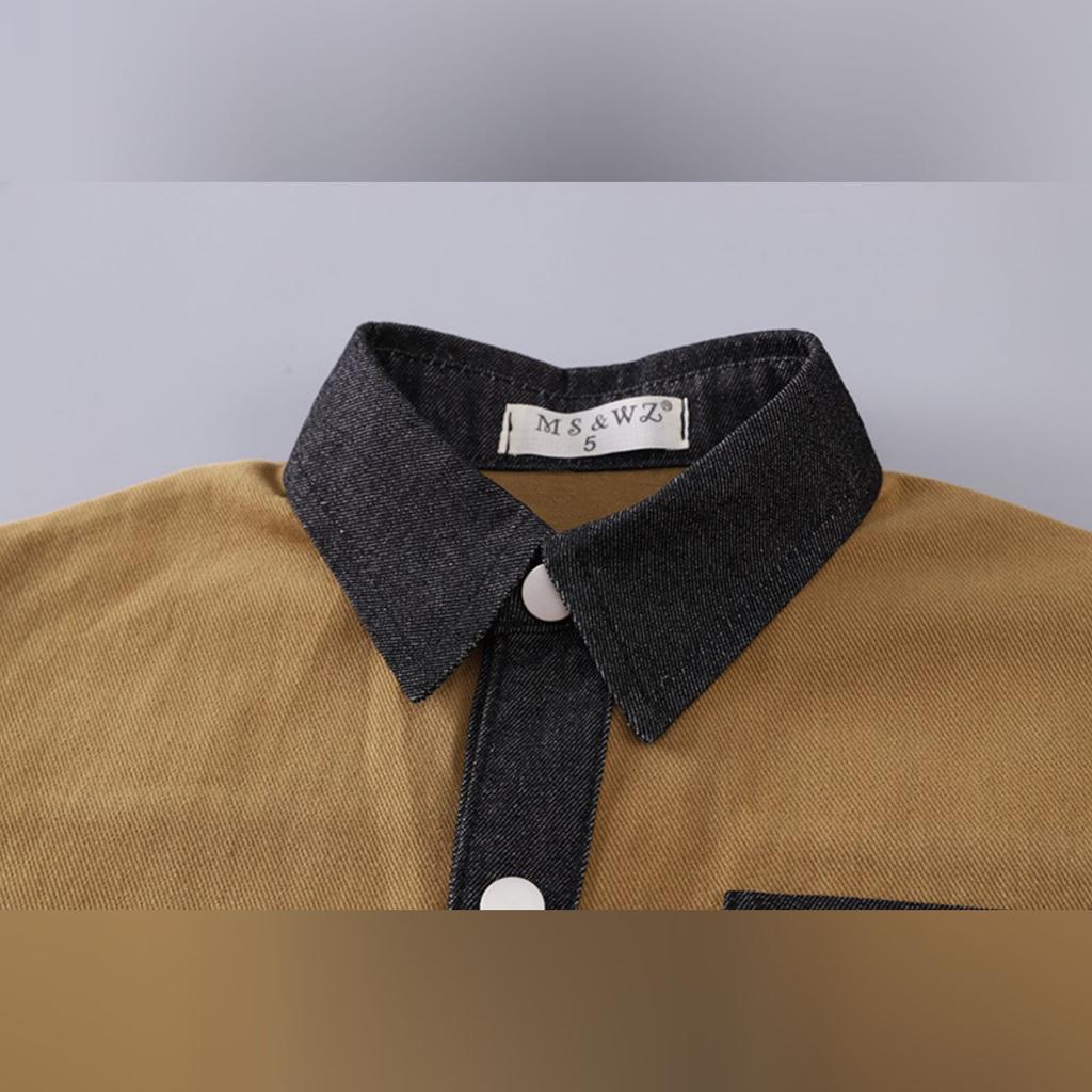 Детский повседневный комплект с длинным рукавом, удобные наряды для повседневной носки