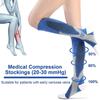Running Men Women Compression Socks For Football Anti Fatigue Pain Relief 20-30 Mmhg Black Compression Socks Fit For Sport Socks