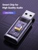 UGREEN USB-адаптер для наушников, внешняя звуковая карта, USB-адаптер для преобразования, встроенный терминал TRRS, прямой тип подключения, идеально подходит для PS5 3,5 мм