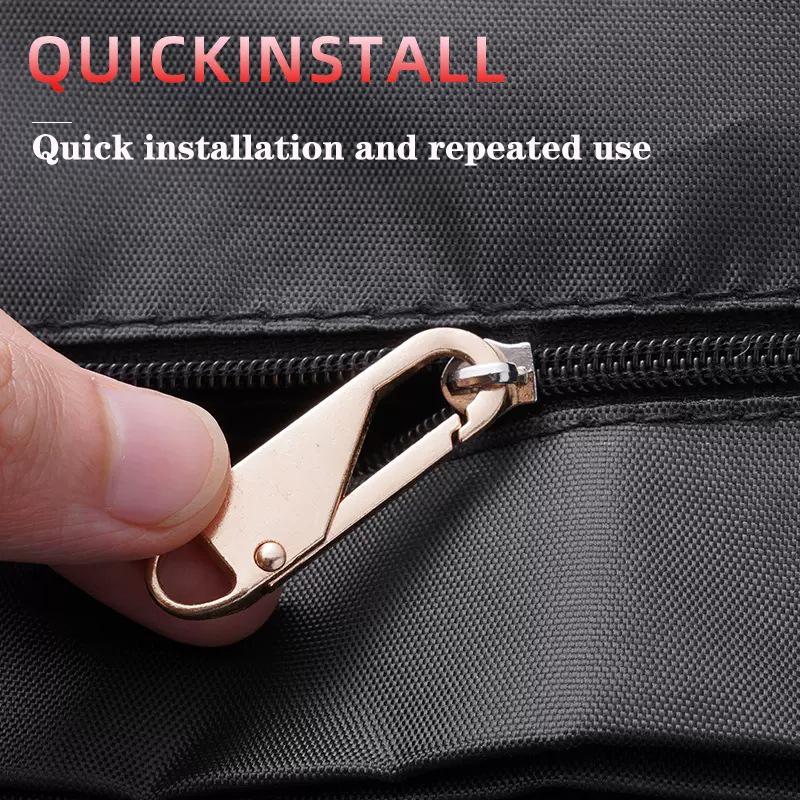 10 шт. универсальный съемный съемник молнии, металлические ремонтные комплекты для головки молнии, замена для сумки, сумки, ползунка на молнии для одежды