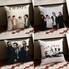 TThe 1975S Band Cushion Cover Reversible Soft Durable Pillow Cover Home  Car MultiScene Use for Daily Comfort