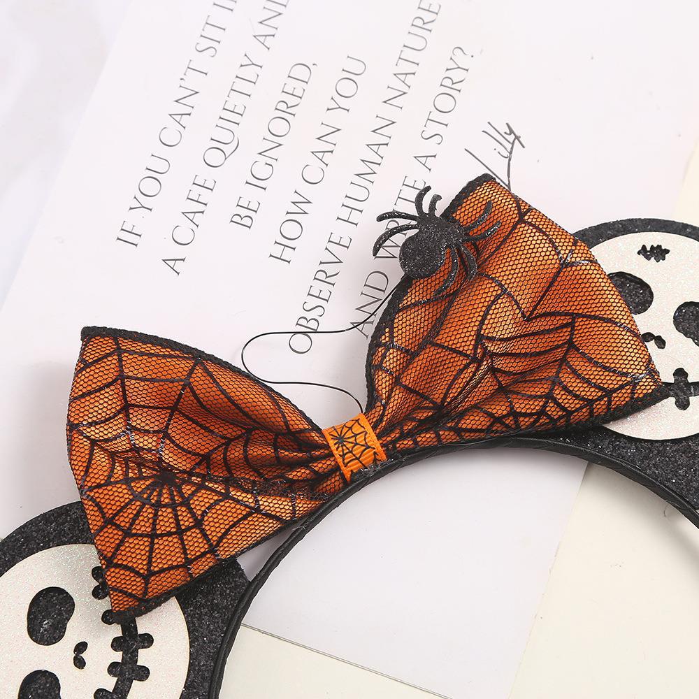 Children's Halloween Pumpkin Terrifying Skull Headbands Ghost Festival Party Party Funny Headbands Bat Spider Hair Accessories