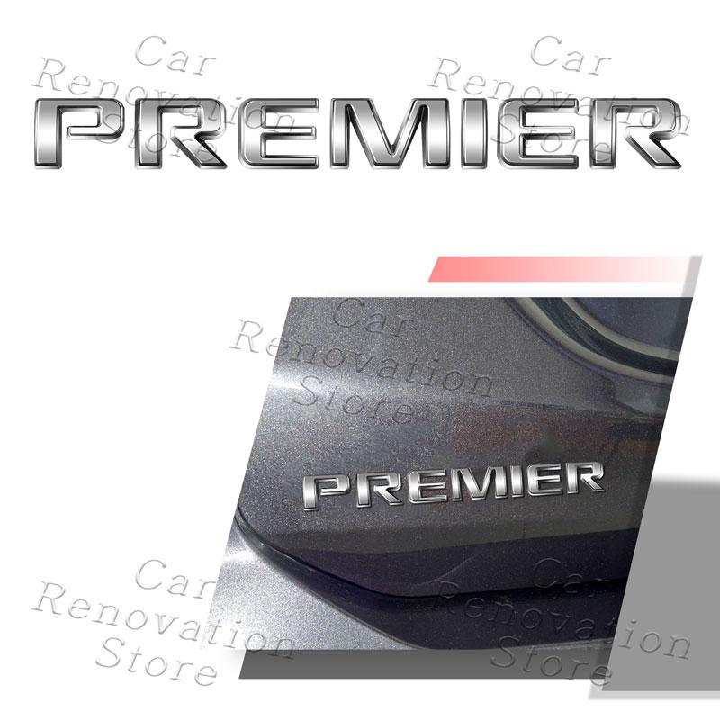3D Металлическая Наклейка Логотип Буква Premier для Стайлинга Автомобиля Наклейка на Задний Багажник Крыло Боковой Значок Декор Для Chevrolet Captiva Colorado Cruze Malibu