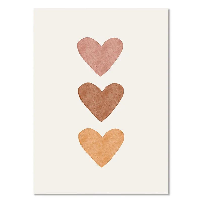 Nursery Wall Pictures Love Canvas Painting Sun Rainbow Prints Alpaca Bear Posters And Prints Nordic Paintings Kids Room Decor
