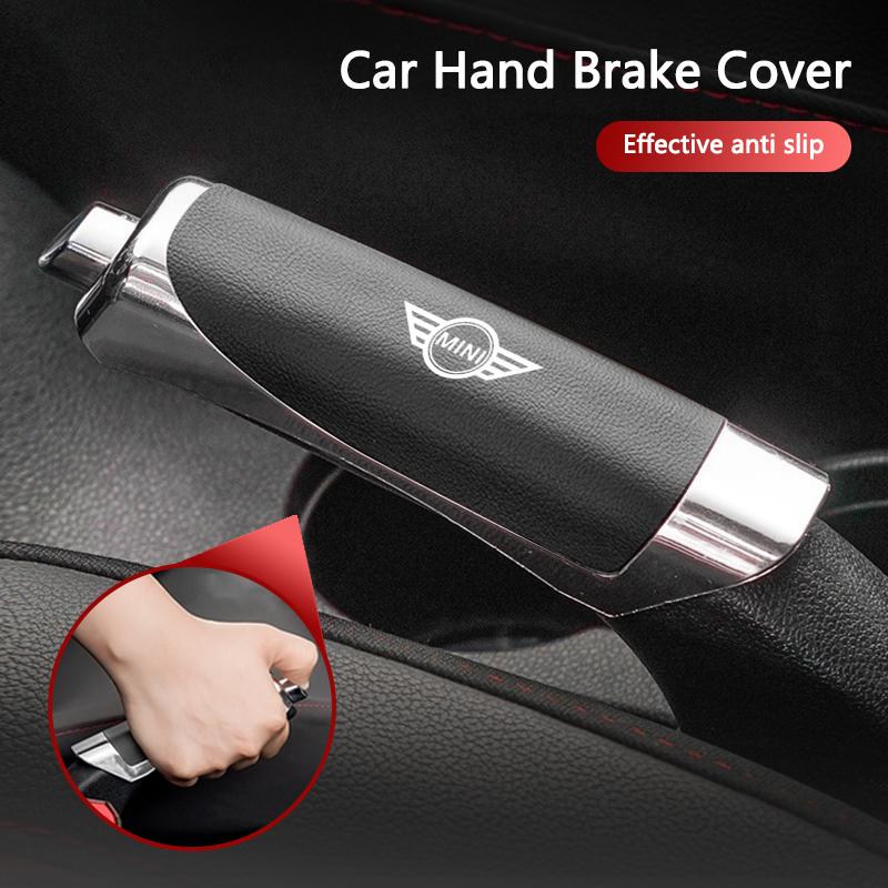 High-end Car Hand Brake Cover Handbrake Grip Protector Case For BMW MINI Cooper One S Countryman Clubman JCW Works R50 R55 R56