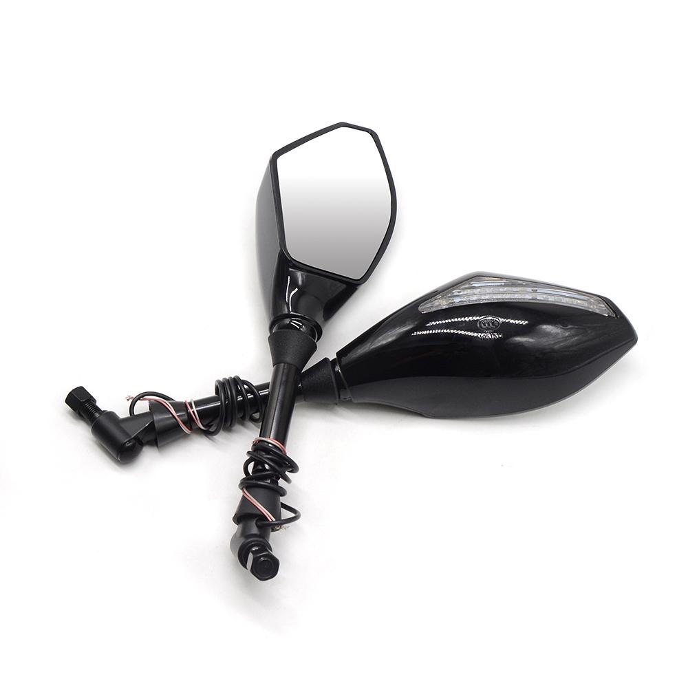 Универсальное мотоциклетное алюминиевое зеркало из АБС-пластика, боковое зеркало заднего вида для Yamaha YZF R1 R3 R6 R15 R25 R125