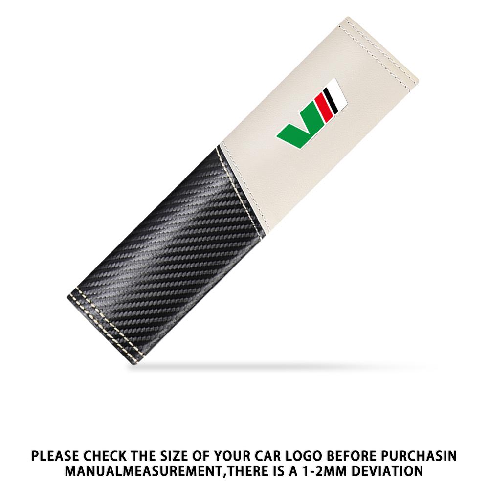 BUD1 1/2PCS Car Safety Belt Pad Adjustable Seat Belt Cover Shoulder Strap Mat for Skoda Octavia Rapid Fabia Superb S Karop VII Kodiaq