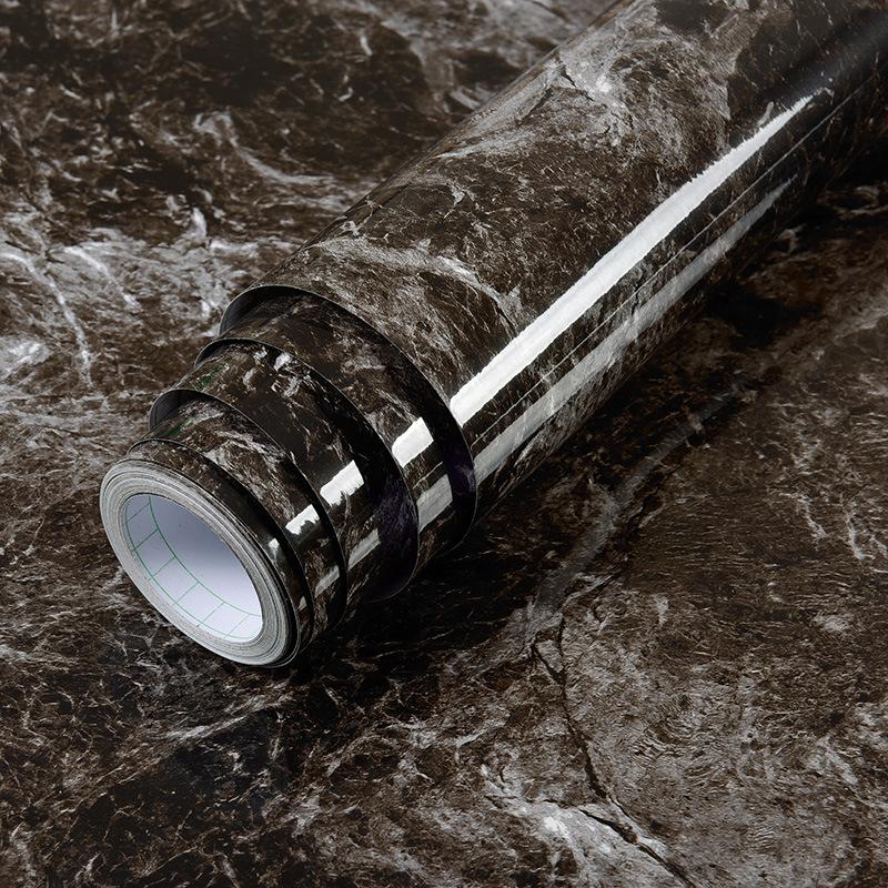 40 см Кухонная наклейка на стену самоклеящаяся с мраморным рисунком водонепроницаемая для шкафа плиты столешницы обои рабочий стол ванная комната ремонт