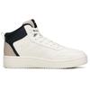 Anta Life Collection Anti Slip Wear Resistant High Top Skateboard Shoes Men's White Black Sneakers 912038010-17