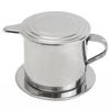 1 Pcs Portable Coffee Drip Strainer Kitchen Tools Stainless Steel Coffee Filter Infuse Cup Vietnamese Coffee Dripper Maker Pot