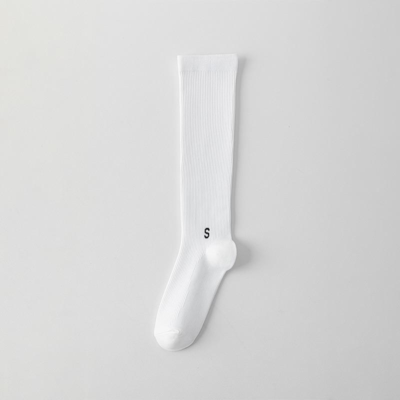 Female Autumn Winter Professional Jump Rope Running Fitness Tube Pressure Exercise Compression Calf Socks