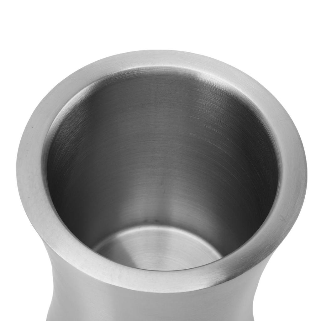 Ведро для льда из нержавеющей стали 304, в форме талии, изолированное ведро для красного вина, шампанского