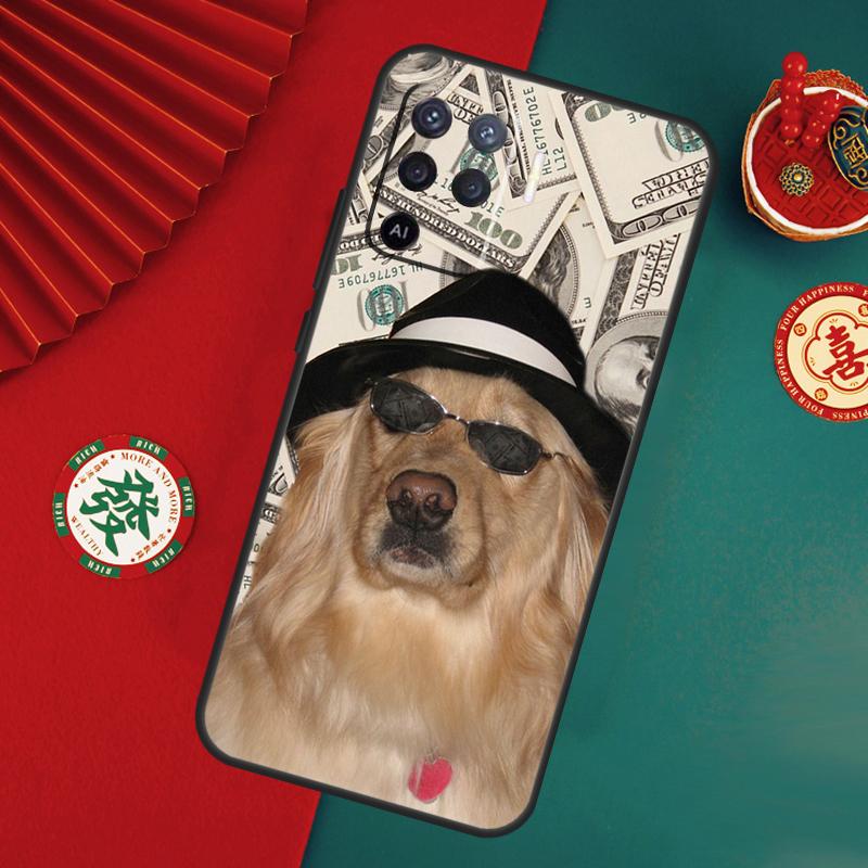 Мультяшный чехол с собакой корги для Oppo A76 A16 A96 A17 A60 A40 A80 A98 A58 A78 A18 A38 A57 A74 A54 A94 A15 A5 A6 Pro