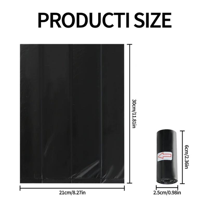 15 шт./рулон мешков для мусора для домашних животных, мешок для сбора фекалий для собак, мешок для сбора фекалий для кошек, мешки для сбора фекалий