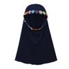 Muslim Islamic Baby Girls' Ramadan Abaya with Hijab Full Length Robe Burka Maxi Little Kids/Toddler Baby Girl Dresses
