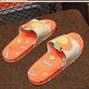 Fashion Mazefeng Brand New 2024 Women Slippers Open Toe 2cm Heels Cute Cartoon Fruit Stylish Soft Comfort Non-Slip Bathroom Summer 36-41