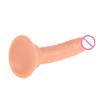 Dildo Anal Masturbator Bendable Smooth TPE Penis Thrusting Pleasure Wand for Lesbian