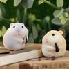 Figurine Car Accessories Auto Dashboard Model Car Oranments Hamster Action Figure Hamster Model Toy